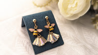 Honey Bee Drop Earings