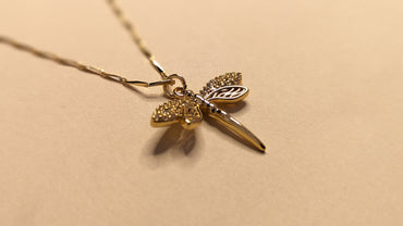 Anti Tarnish High Quality Butterfly Pendant Necklace