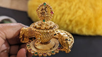 Gold Plated High Quality  Traditional Vermillion | Sindoor Box