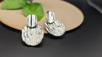 Korean Silver Drop Earrings