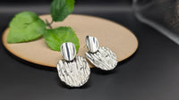 Korean Silver Drop Earrings