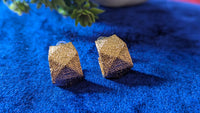 Gold Filled Open Stud Earrings