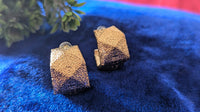 Gold Filled Open Stud Earrings