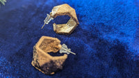 Gold Filled Open Stud Earrings