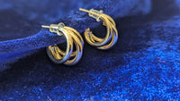 Triple Hoop Earrings S-925