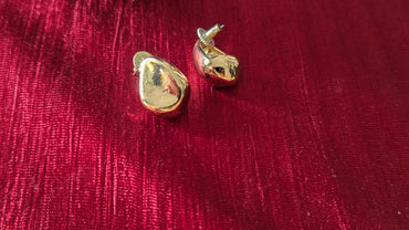 Gold Plated Water Drop Stainless Steel Earring