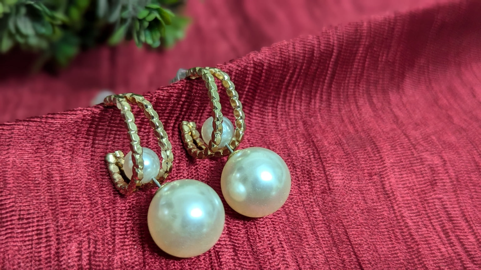 Pearl Drop Earrings