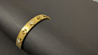 Gold Plated Anti Tarnish Victorian Style Stainless Steel  Bracelet