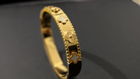 Gold Plated Anti Tarnish Victorian Style Stainless Steel  Bracelet