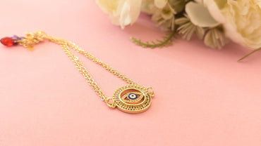 Evil Eye Gold Chain Anti Tarnish Bracelet