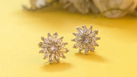 S925 AD Stud Earrings