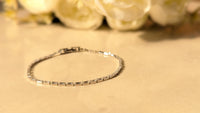 Silver Plated AD Bracelet For Women & Girls