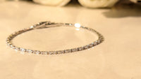 Silver Plated AD Bracelet For Women & Girls