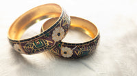 Set of 2 Traditional Minakari Bangles | Size 2.6